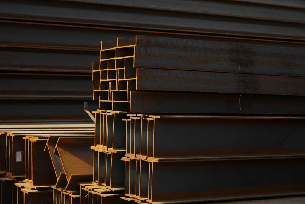 Structural steel beams